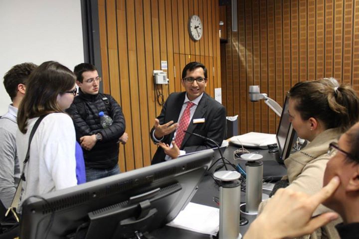 Dr. Rajnish Tiwari at IndiAlumni Meeting in Goettingen, 2015